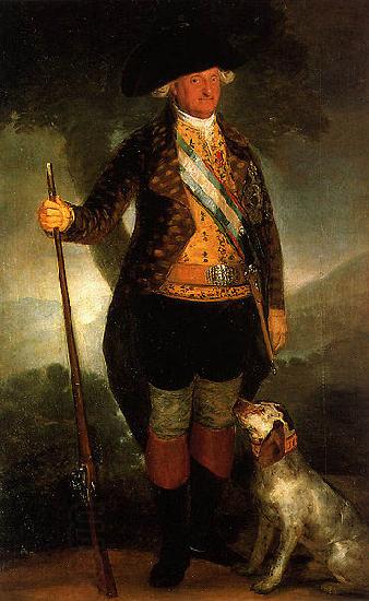 Francisco de Goya Charles IV in his Hunting Clothes China oil painting art